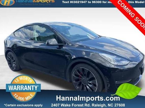 TESLA MODEL Y 2022 7SAYGDEF4NF314426 image